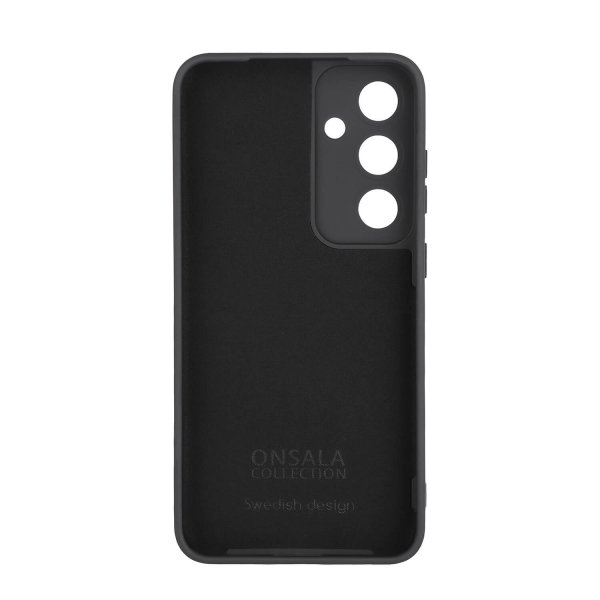 Onsala Samsung Galaxy S24 FE Cover Silikonefølelse Sort