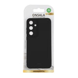 Onsala Samsung Galaxy S24 FE Cover Silikonefølelse Sort