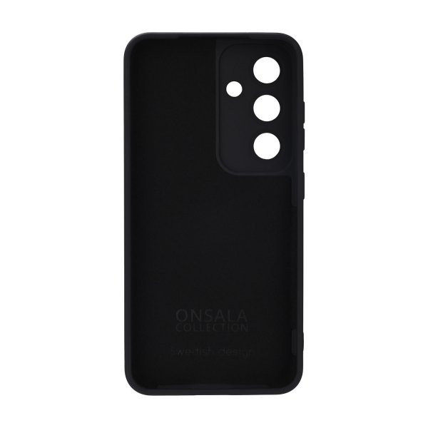 Onsala Samsung Galaxy S25 Cover Silikonefølelse Sort