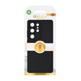 Onsala Samsung Galaxy S25 Ultra Cover Silikonefølelse Sort