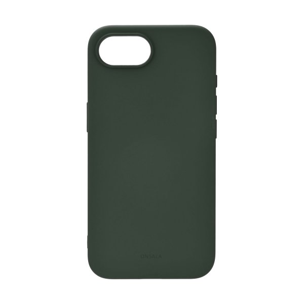 Onsala iPhone 16e/17e Cover Silikonefølelse Olive Green