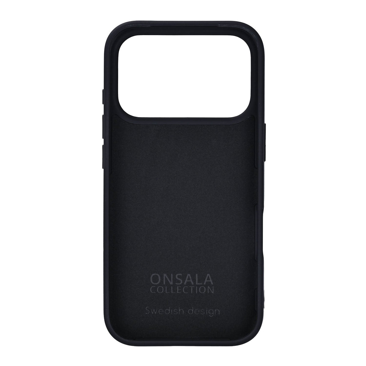 Onsala iPhone 17 Pro/iPhone 18 Pro Cover med silikonefølelse Sort