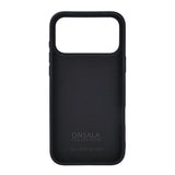 Onsala iPhone 17 Pro Max/iPhone 18 Pro Max Cover med silikonefølelse Sort