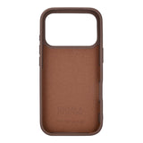 Onsala iPhone 17 Pro/iPhone 18 Pro Cover med silikonefølelse Chocolate