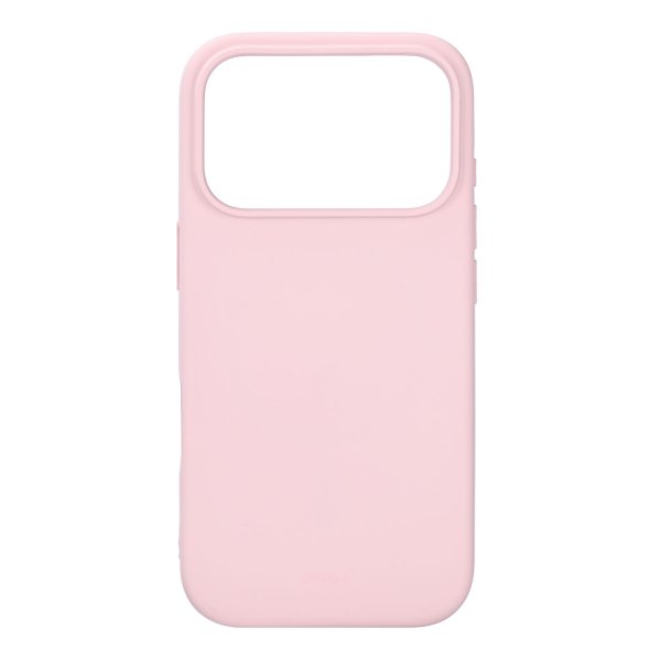 Onsala iPhone 17 Pro Cover Silikonefornemmelse Chalk Pink
