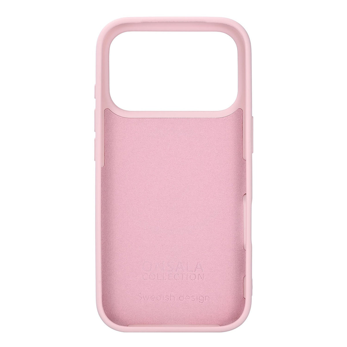 Onsala iPhone 17 Pro/iPhone 18 Pro Cover med silikonefølelse Kridtrosa