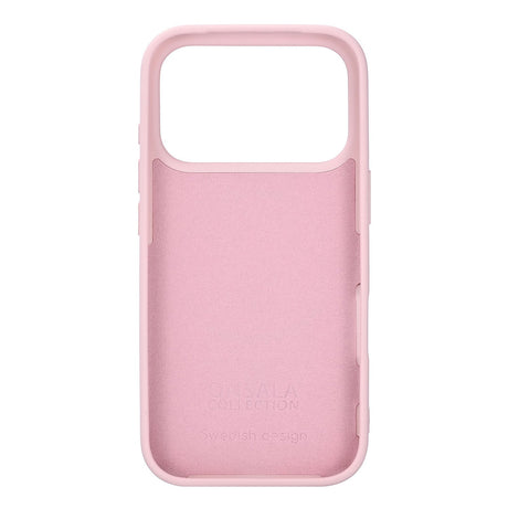 Onsala iPhone 17 Pro/iPhone 18 Pro Cover med silikonefølelse Kridtrosa