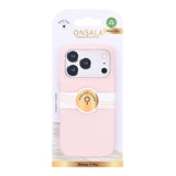 Onsala iPhone 17 Pro/iPhone 18 Pro Cover med silikonefølelse Kridtrosa