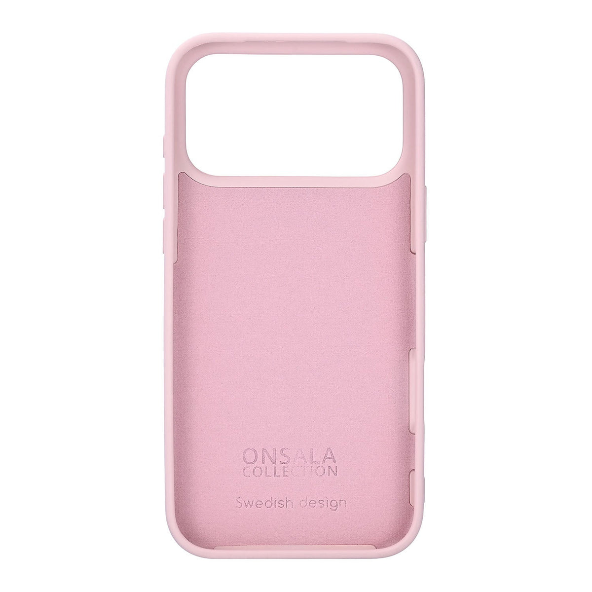 Onsala iPhone 17 Pro Max/iPhone 18 Pro Max Cover med silikonefølelse Kridtrosa