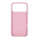 Onsala iPhone 17 Pro Max/iPhone 18 Pro Max Cover med silikonefølelse Kridtrosa
