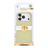 Onsala iPhone 17 Pro Cover Silikonefornemmelse Lime
