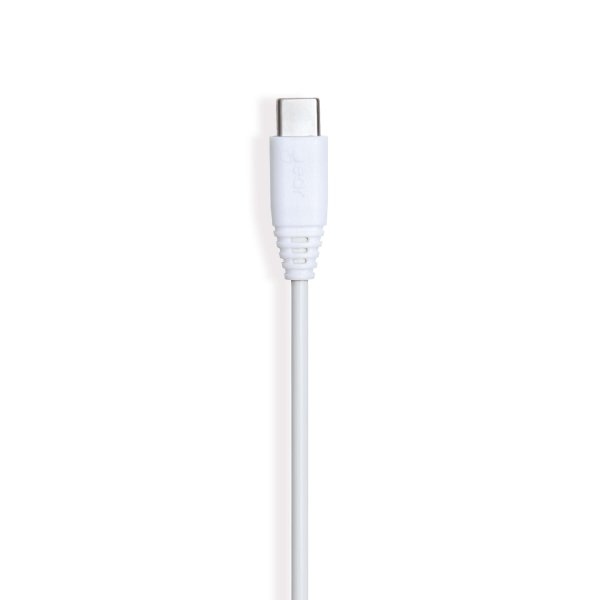 Gear Ladekabel USB-A til USB-C 0.3m Hvid