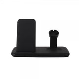 Gear Trådløs Triple QI Oplader Mobil/Watch/Airpods 20W Sort