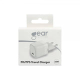 Gear Oplader 1xUSB-C PD/PPS 25W Hvid