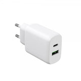 Gear Oplader PD/PPS Travel Charger 30W + QC 18W Hvid
