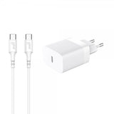 Gear Oplader med Kabel PD/PPS Rejseoplader 30W Hvid