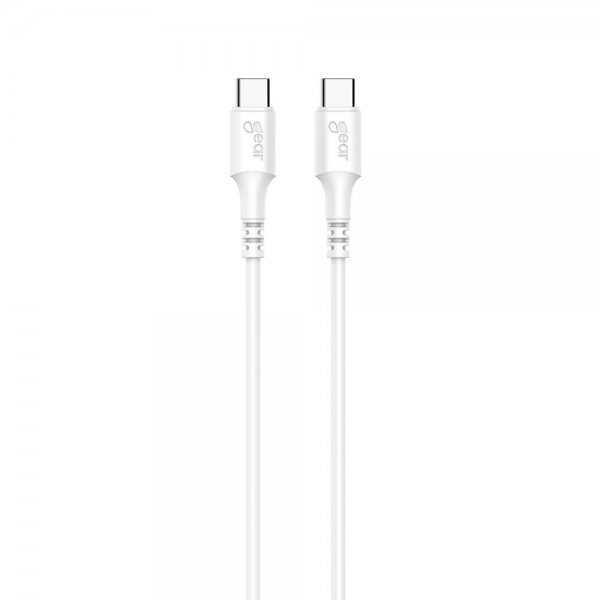 Gear Oplader med Kabel PD/PPS Rejseoplader 30W Hvid