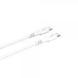 Gear USB-C til USB-C kabel 0,5m Hvid