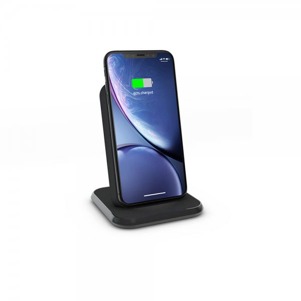Zens Stand Aluminium trådløs oplader sort