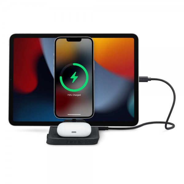 Zens 3-i-1 MFI+MFM modulær ladestation