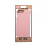 Onsala iPhone 6/6S Plus/iPhone 7 Plus/iPhone 8 Plus Cover Ægte Læder Rosa