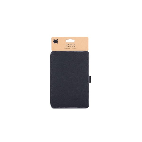 Onsala iPad Mini 2019 (gen 5) Etui Ægte Læder Sort