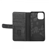 Onsala iPhone 11 Pro Max Etui Ægte Læder Sort