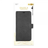 Onsala iPhone 11 Pro Max Etui Ægte Læder Sort