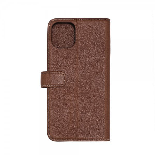 Onsala iPhone 11 Pro Max Etui Ægte Læder Brun