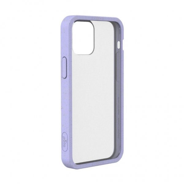 Pela iPhone 12 Mini Cover Eco Friendly Clear Lavender