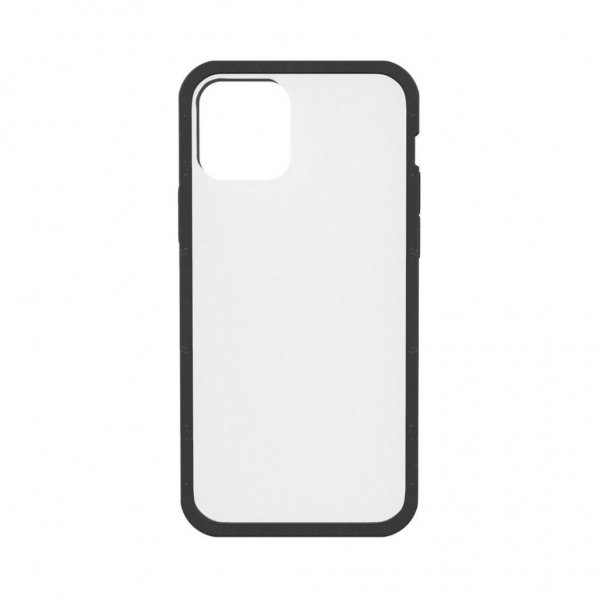 Pela iPhone 12/iPhone 12 Pro Cover Eco Friendly Klar Sort