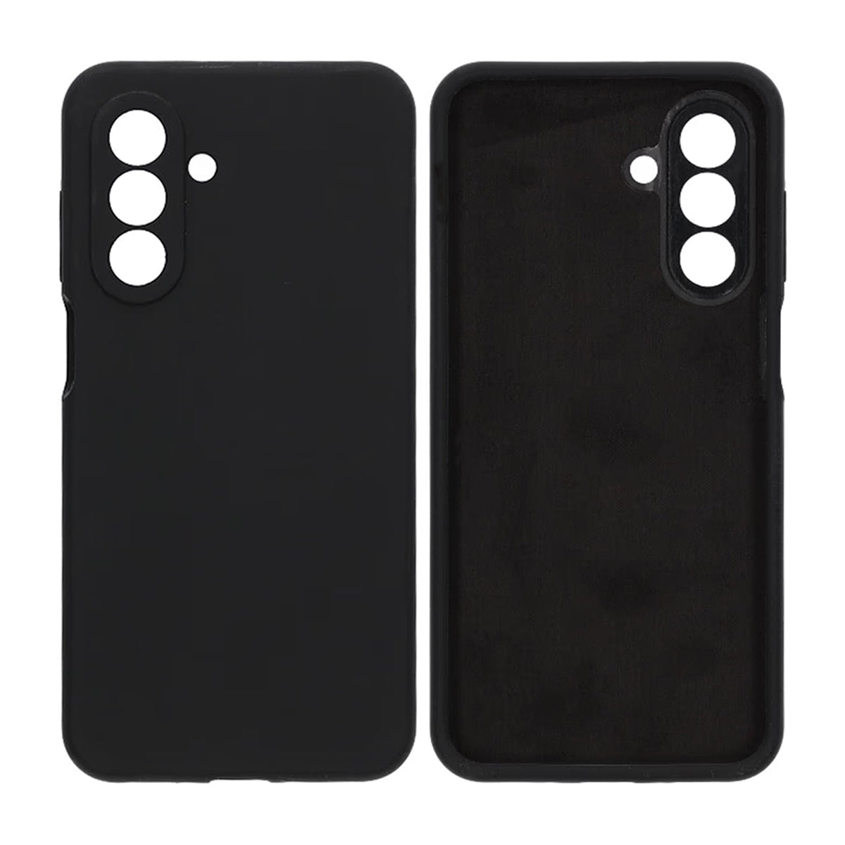Samsung Galaxy A26 Cover Silikone Kameralinsebeskytter Sort
