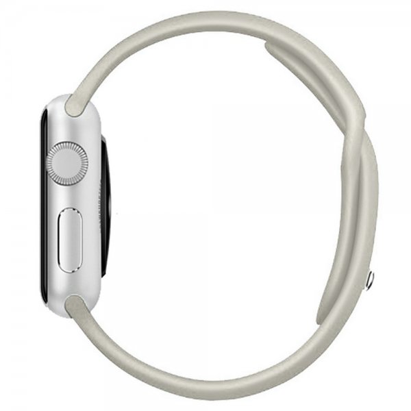 Apple Watch 44/45/46mm/Apple Watch Ultra Armbånd Silikone Beige