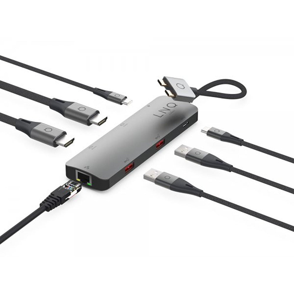 LINQ 7 i 2 PRO D2-Edition USB-C Multiport-hub