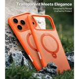 Torras iPhone 17 Pro Cover Ostand Q3 Spin Energy Orange