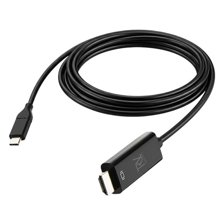 Rvelon USB-C til HDMI 1.4-kabel 4K - 2 meter