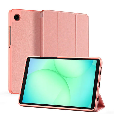 Dux Ducis Samsung Galaxy Tab A9/Galaxy Tab A11 Etui DOMO Series Lyserød