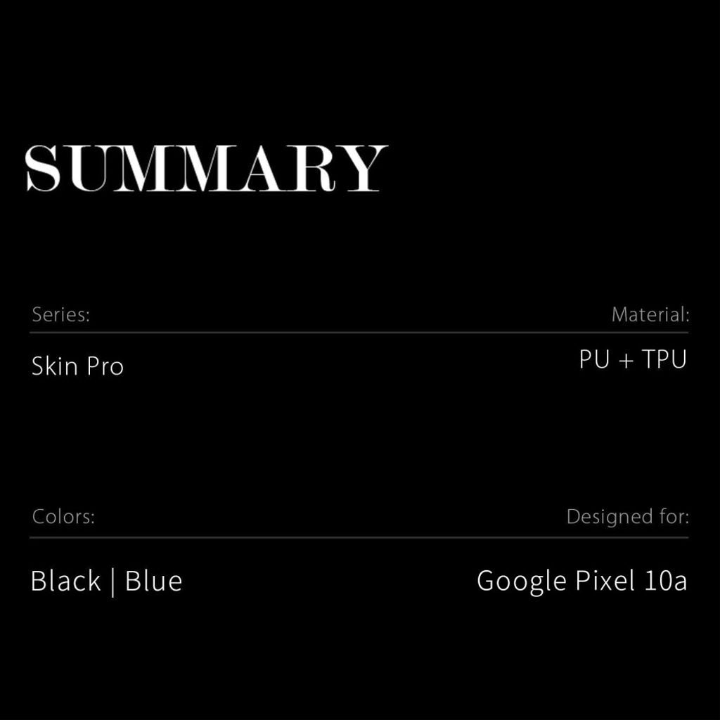 Dux Ducis Google Pixel 10a Etui Skin Pro Series Sort