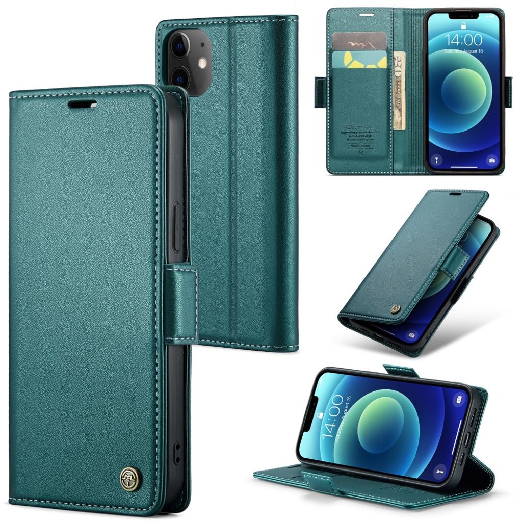 CaseMe iPhone 12 Mini Etui 023 Series Grøn