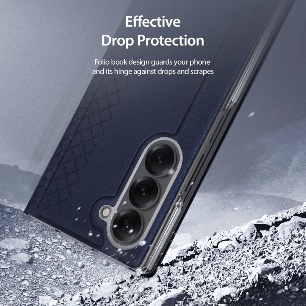 Dux Ducis Samsung Galaxy Z Fold 7 Etui Bril Series Blå