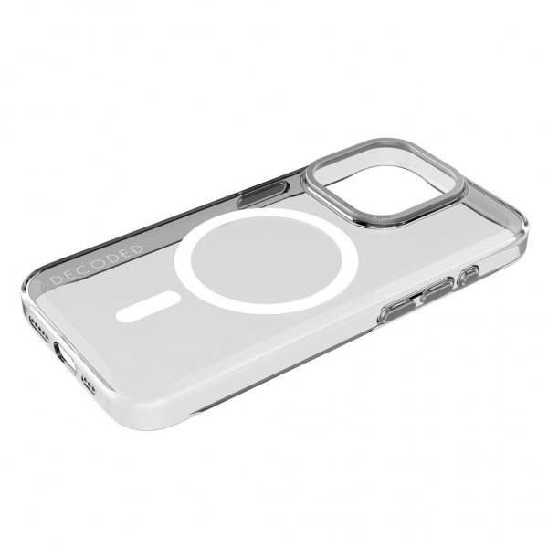 Decoded iPhone 15 Pro Cover Genbrugsplast Klar Etui Gennemsigtigt