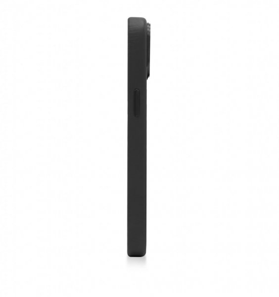 Decoded iPhone 14 Plus Cover med Læder Bagside Sort