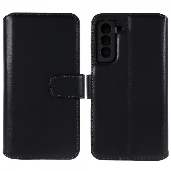 Nordic Covers Samsung Galaxy S21 FE Etui Essential Leather Raven Black