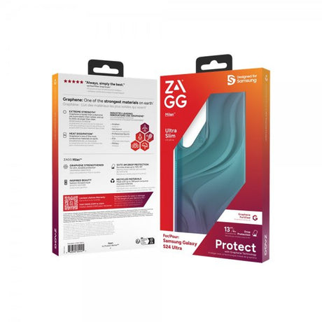 ZAGG Samsung Galaxy S24 Ultra Cover Milan Deep Aurora