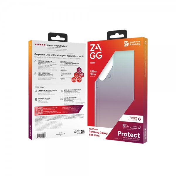 ZAGG Samsung Galaxy S24 Ultra Cover Milan Iridescent