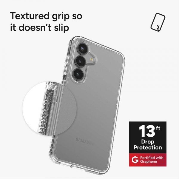 ZAGG Samsung Galaxy S25 Cover Crystal Palace Transparent