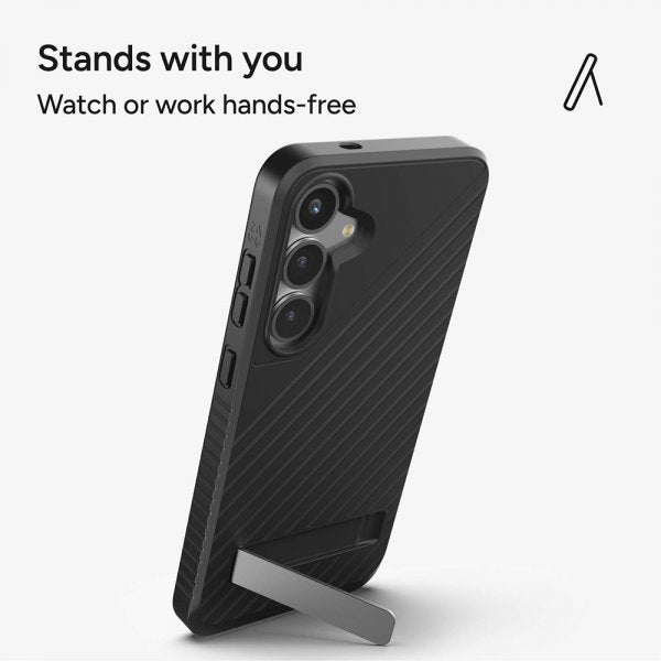 ZAGG Samsung Galaxy S25 Plus Cover Denali Kickstand Sort