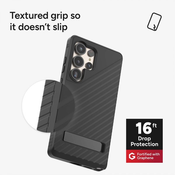 ZAGG Samsung Galaxy S25 Ultra Cover Denali Kickstand Sort