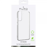 Puro Samsung Galaxy S22 Cover Nude Transparent