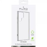Puro Samsung Galaxy S22 Ultra Cover Nude Transparent